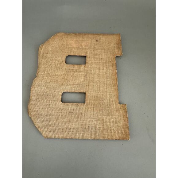 Vintage Letterman Varsity Chenille Patch Letter B Red 7” Baseball Manager - Picture 6 of 6